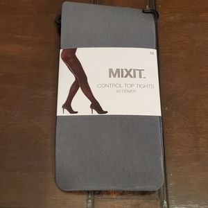 TIGHTS - Grey Cabled tights  SIZE M